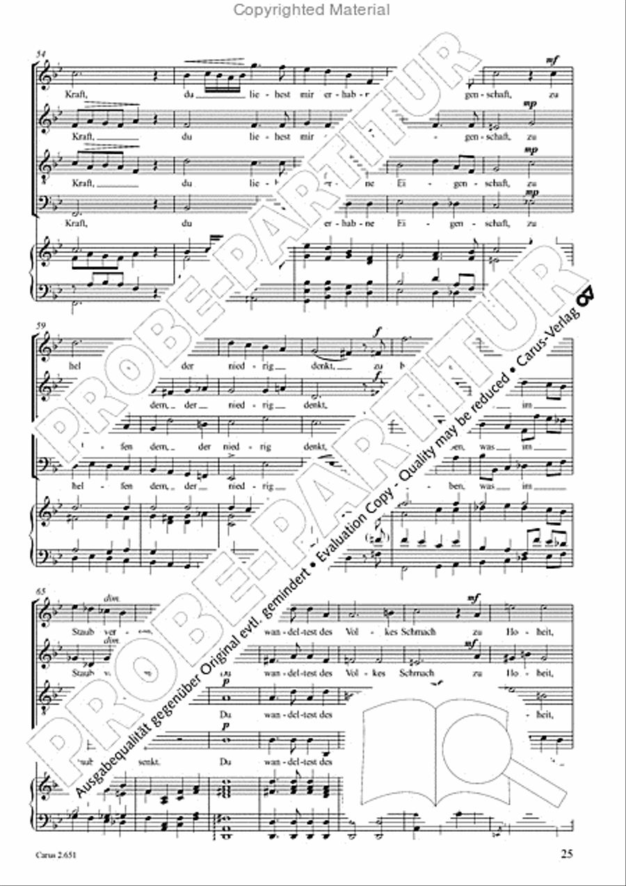 Choral collection Great Opera Choruses - Richard Wagner (choir & piano) Choir scores gallery preview page 26