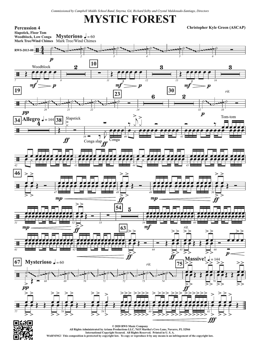Mystic Forest: 4th Percussion