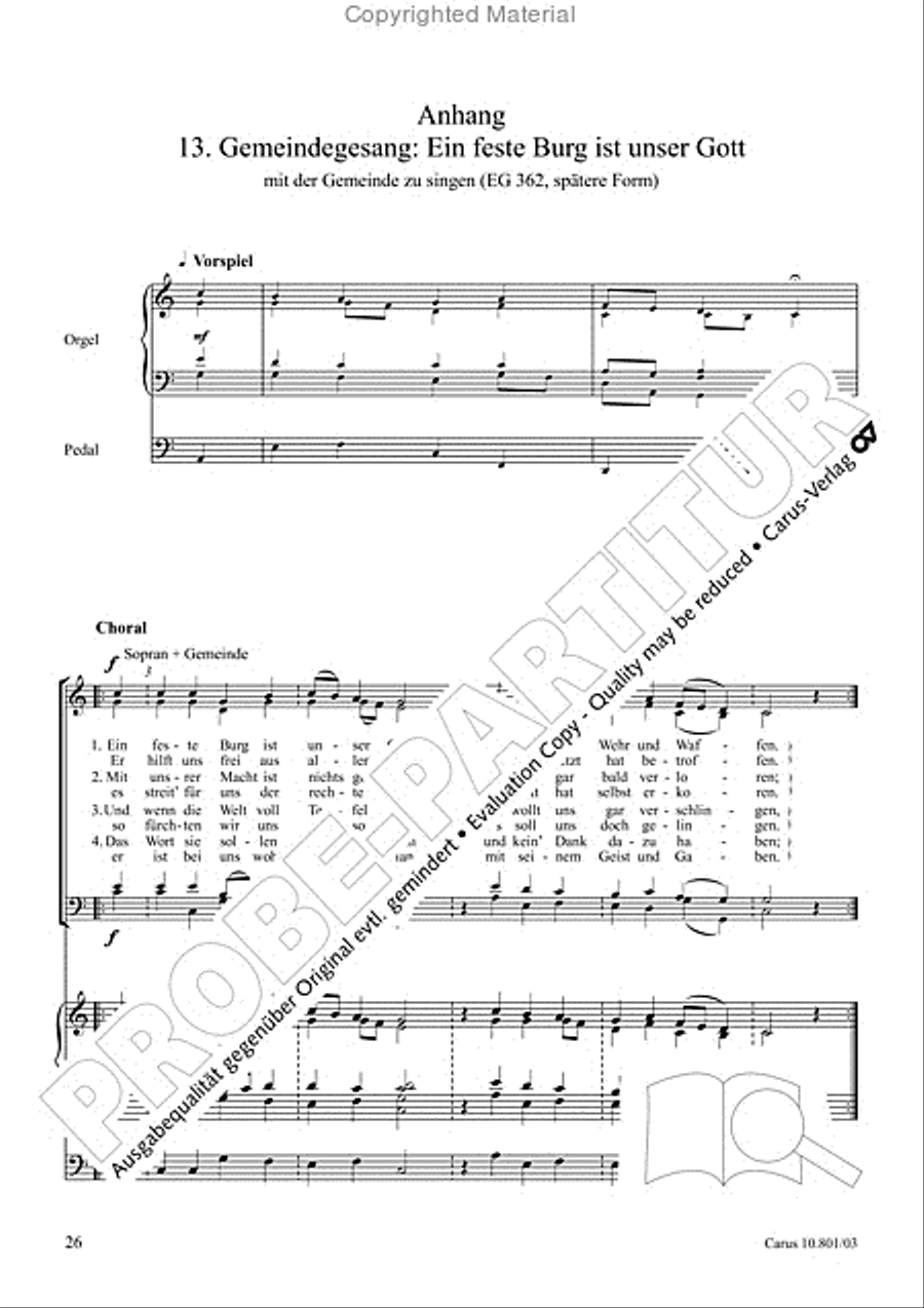 Ein feste Burg ist unser Gott TB scores gallery preview page 27