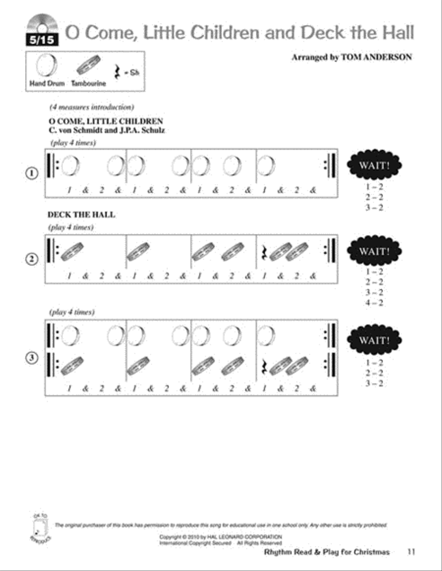 Rhythm Read & Play for Christmas Choir scores gallery preview page 4