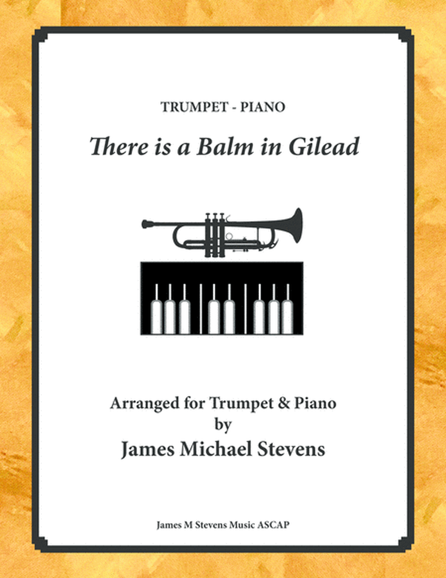 There is a Balm in Gilead - Trumpet & Piano image number null