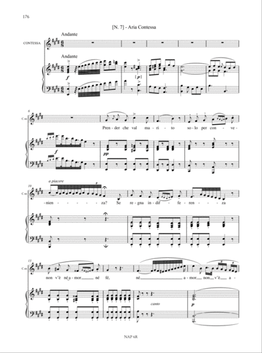 I due Figaro o sia Il soggetto di una commedia (1826). Critical Edition Voice scores gallery preview page 15