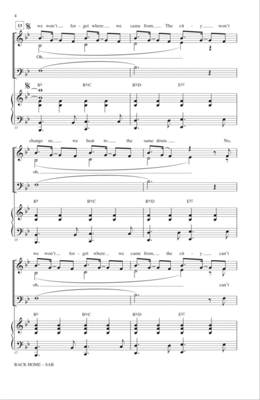Back Home 3-Part scores gallery preview page 3