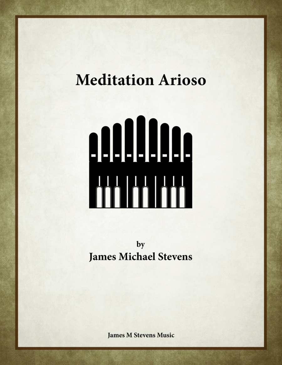 Meditation Arioso - Organ Solo image number null