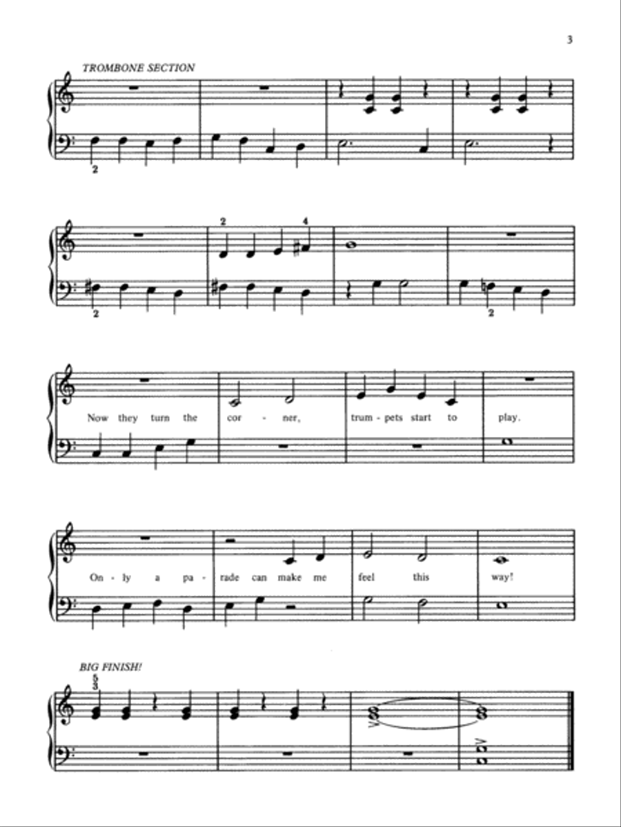 Five-Finger Fun Five-Finger Fun Piano Method scores gallery preview page 3