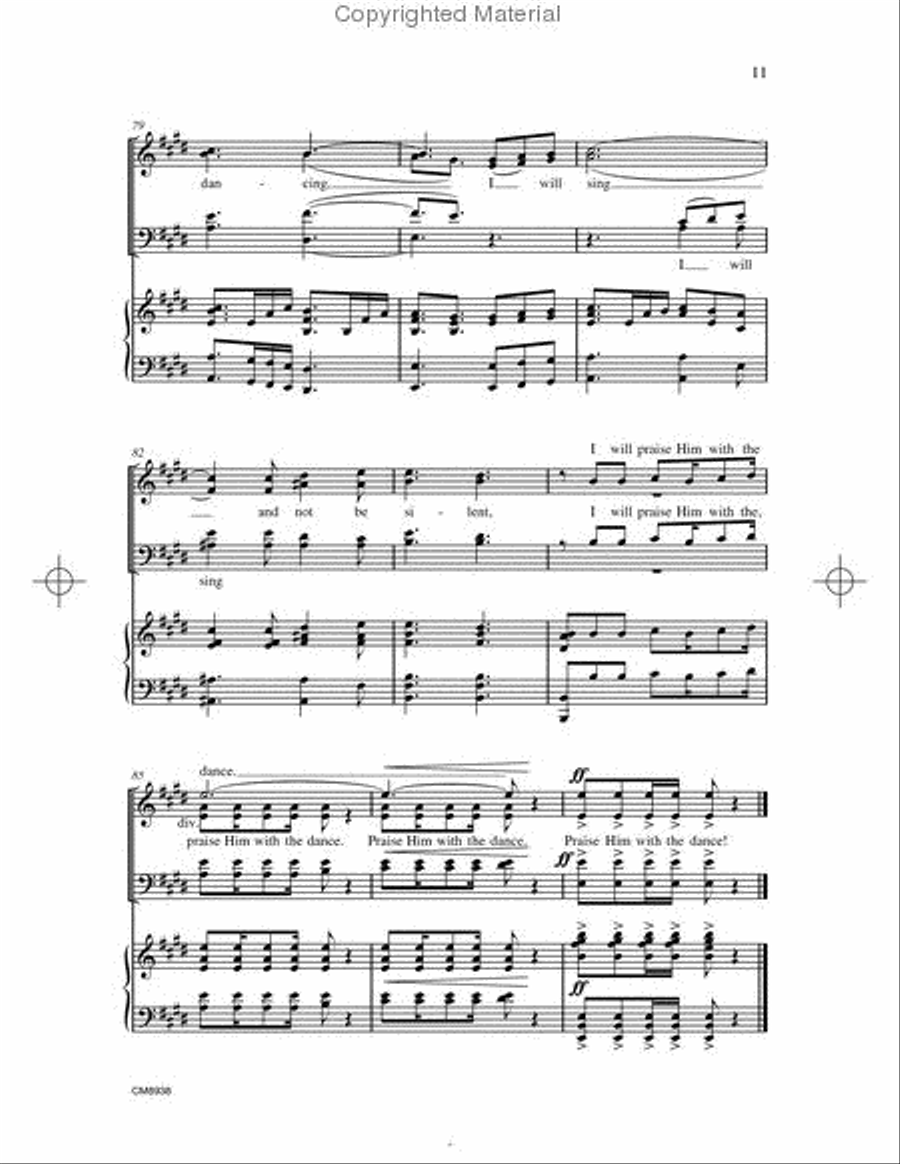 I Often Dance Choir scores gallery preview page 4