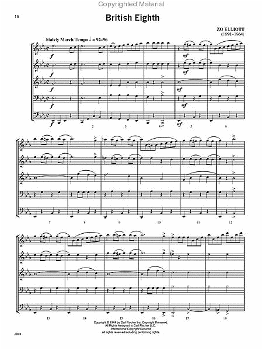 Error Detection - Student's Edition Concert Band Methods scores gallery preview page 2