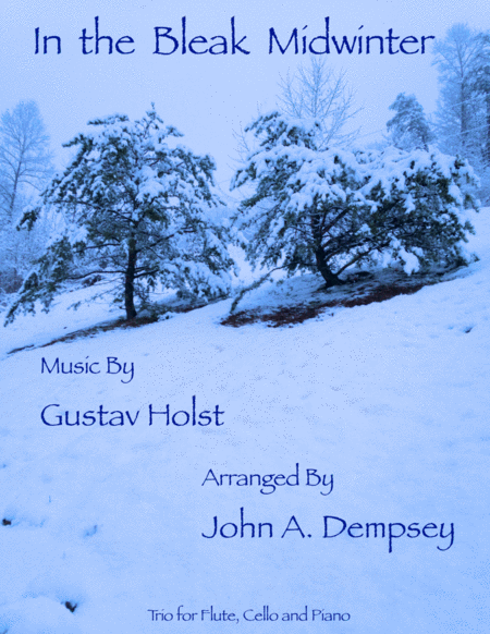 In the Bleak Midwinter (Trio for Flute, Cello and Piano) image number null