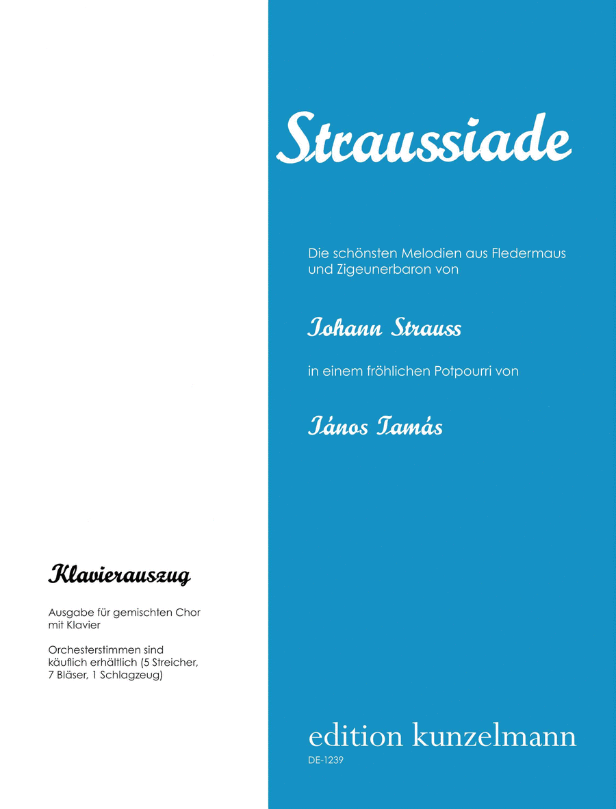 Straussiade Mixed Choir scores gallery preview page 1
