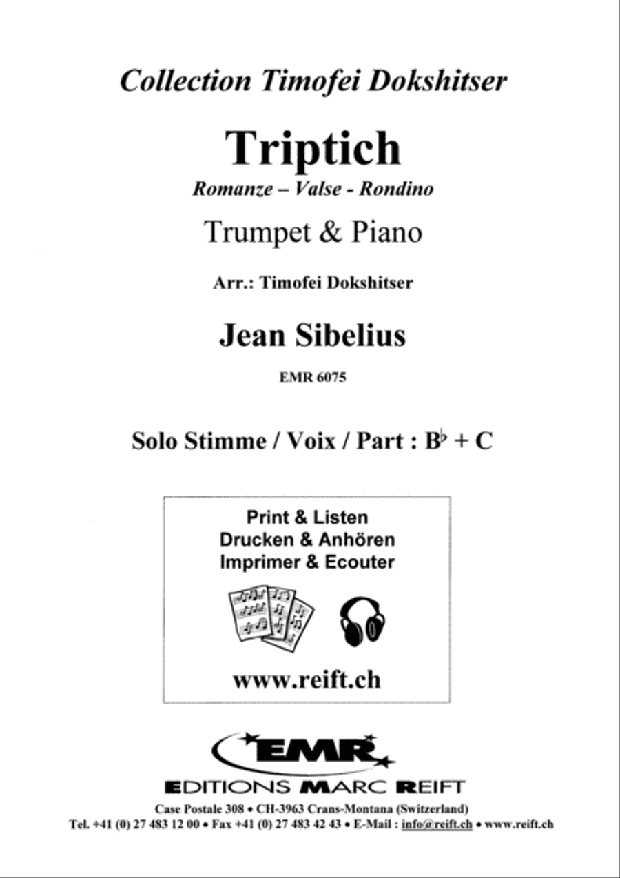 Triptich Trumpet Solo scores gallery preview page 2