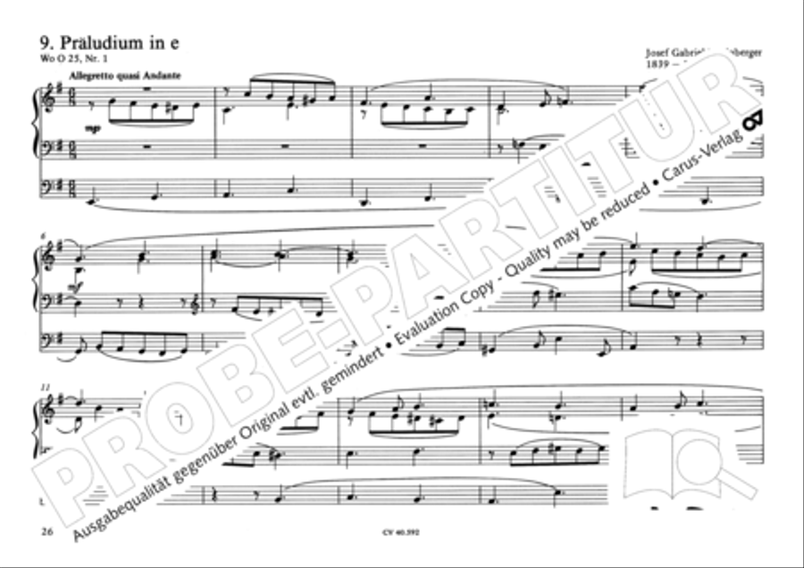 Free Organ Music from the Romantic Period, Vol. II (Freie Orgelmusik der Romantik, Band II) Organ scores gallery preview page 27