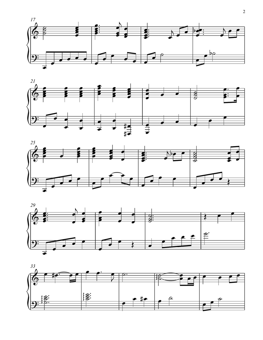 Hymns Refreshed 2 Songbook (12 Sacred Solos for Late Intermediate Piano) Piano Solo scores gallery preview page 5