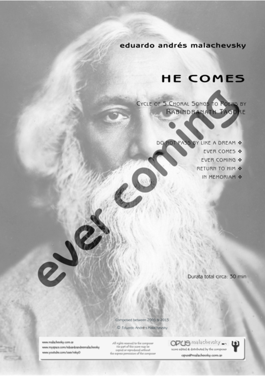 EVER COMING (3rd piece from HE COMES) image number null