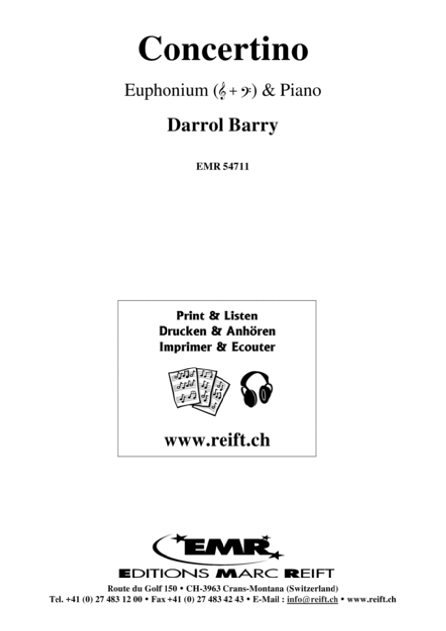 Concertino Concertino Euphonium scores gallery preview page 2