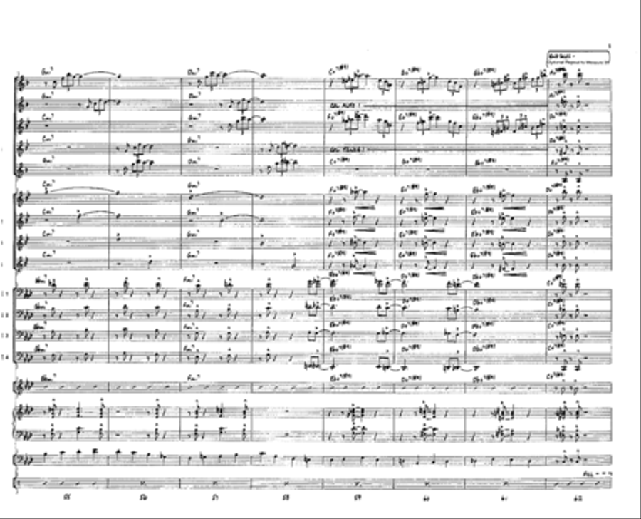 Dark Side of the Blues Dark Side of the Blues Jazz Ensemble scores gallery preview page 10