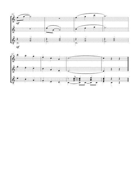 Three Sketches for Flute, Oboe and Guitar - Score and Parts image number null