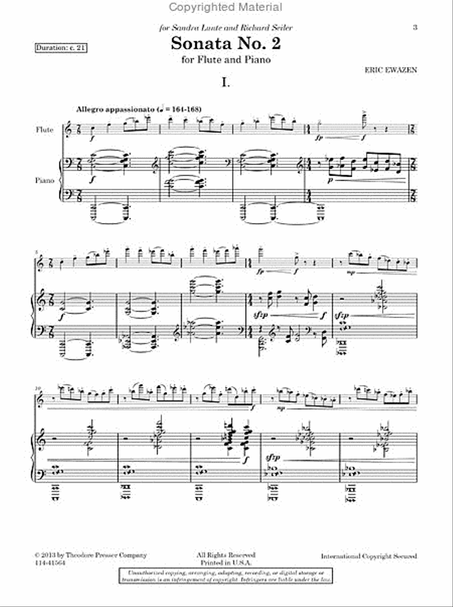 Sonata No. 2 Chamber Music scores gallery preview page 2