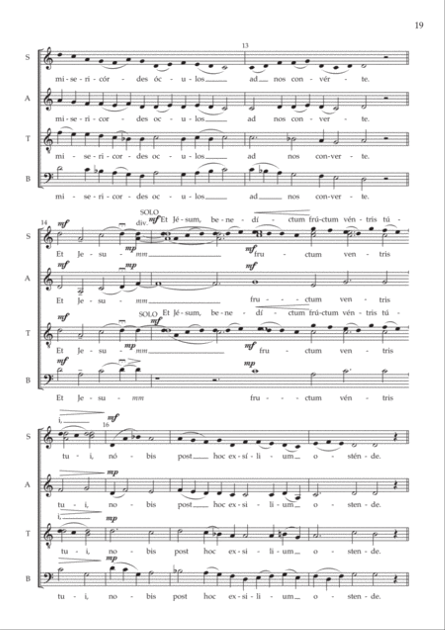 A Marian sequence 4-Part scores gallery preview page 8