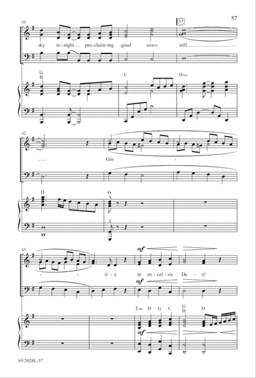 Child of Hope 3-Part scores gallery preview page 58