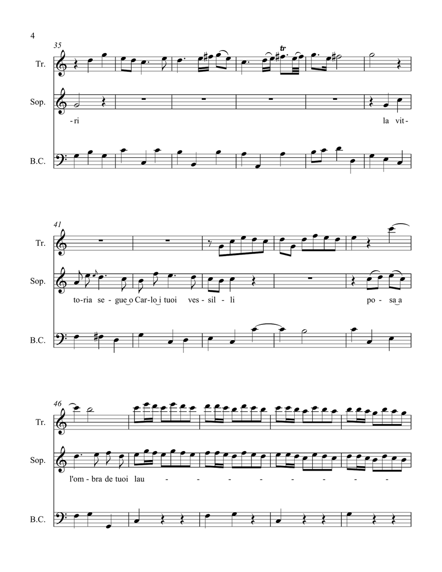 La vittoria segue High Voice scores gallery preview page 4