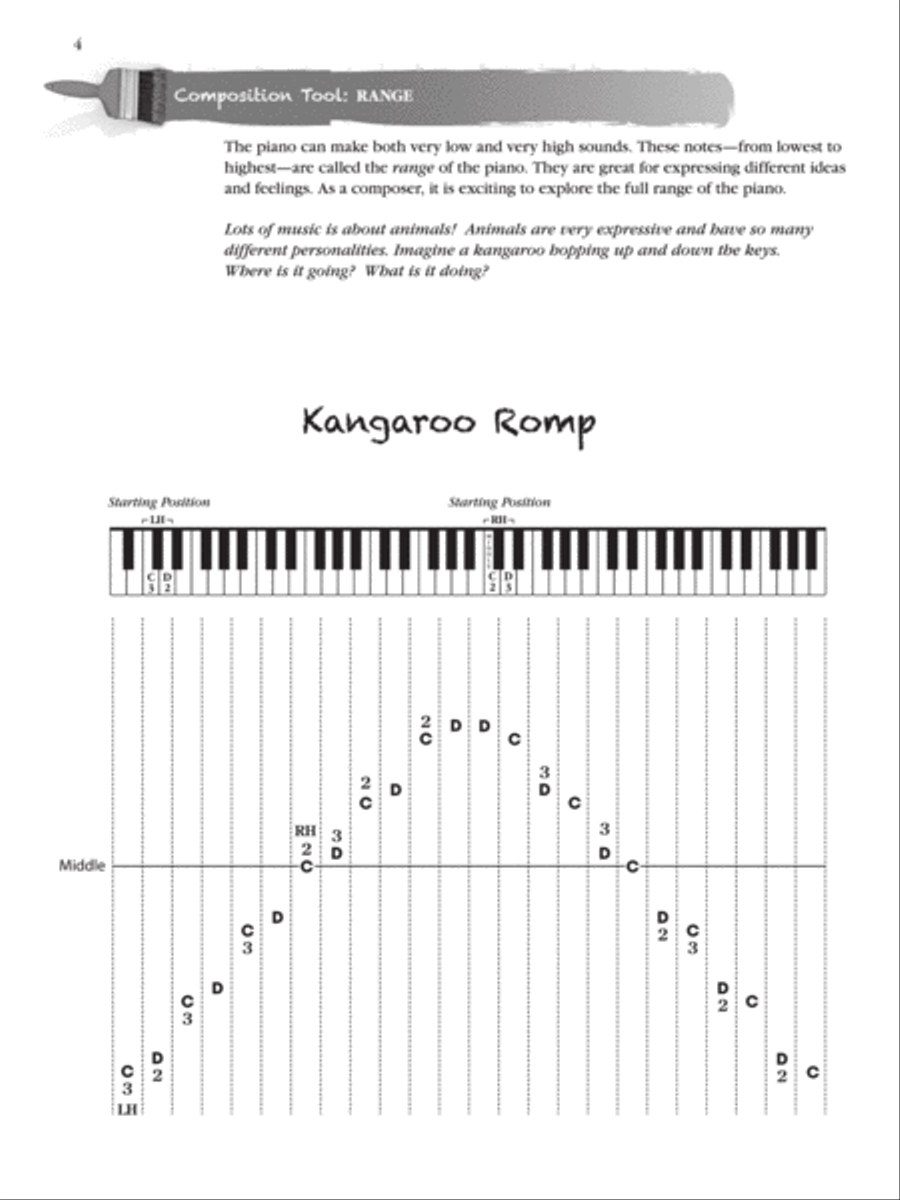 Creative Composition Toolbox, Book 1 Piano Method scores gallery preview page 2
