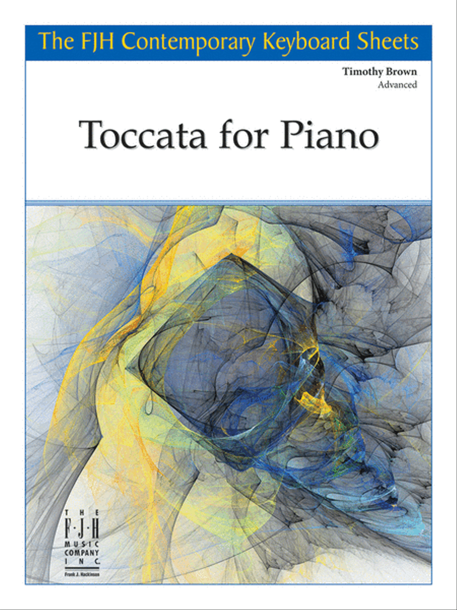 Toccata for Piano Toccata for Piano Piano Solo scores gallery preview page 1