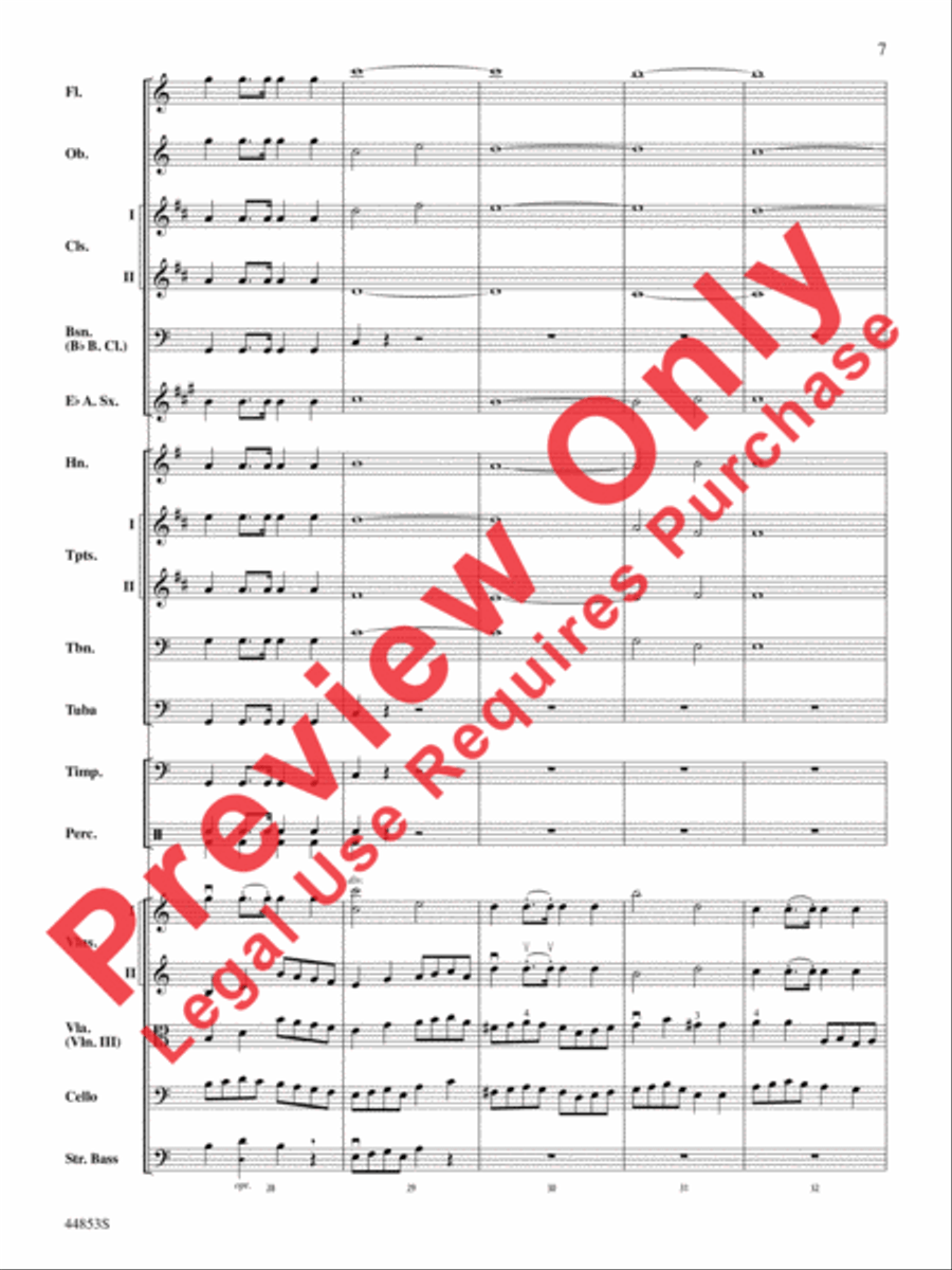 Symphony No. 36, The Linz Full Orchestra scores gallery preview page 28