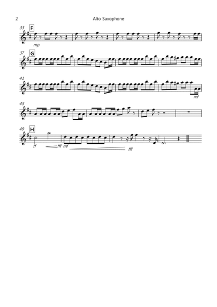 William Tell Overture for Saxophone Trio image number null
