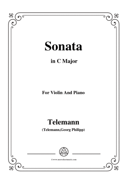 Telemann-Sonata,for Violin and Piano image number null