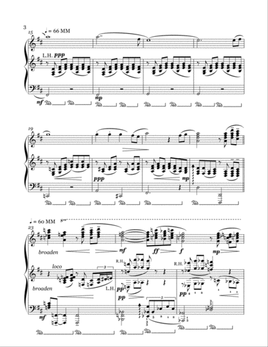 Sonata Hymnica No. 1 Piano Solo scores gallery preview page 4