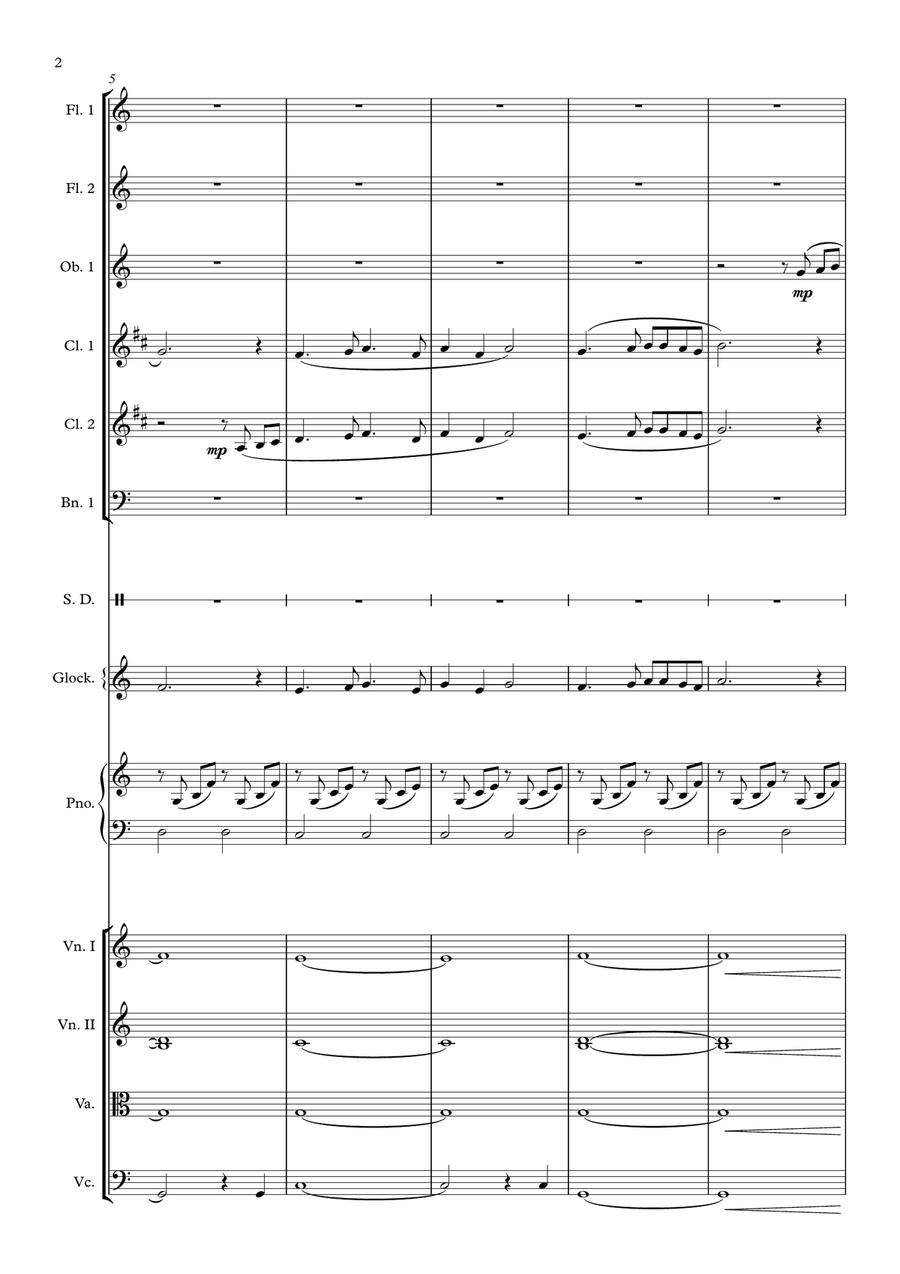 Do-Re-Mi Do-Re-Mi Chamber Orchestra scores gallery preview page 3