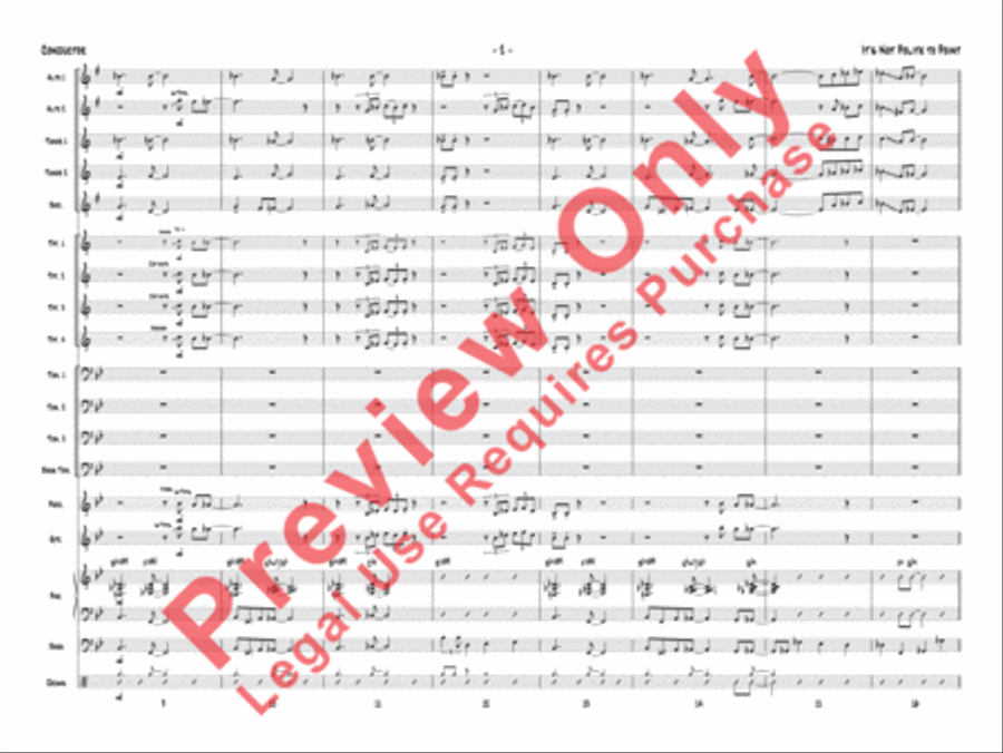 It's Not Polite to Point Jazz Ensemble scores gallery preview page 5