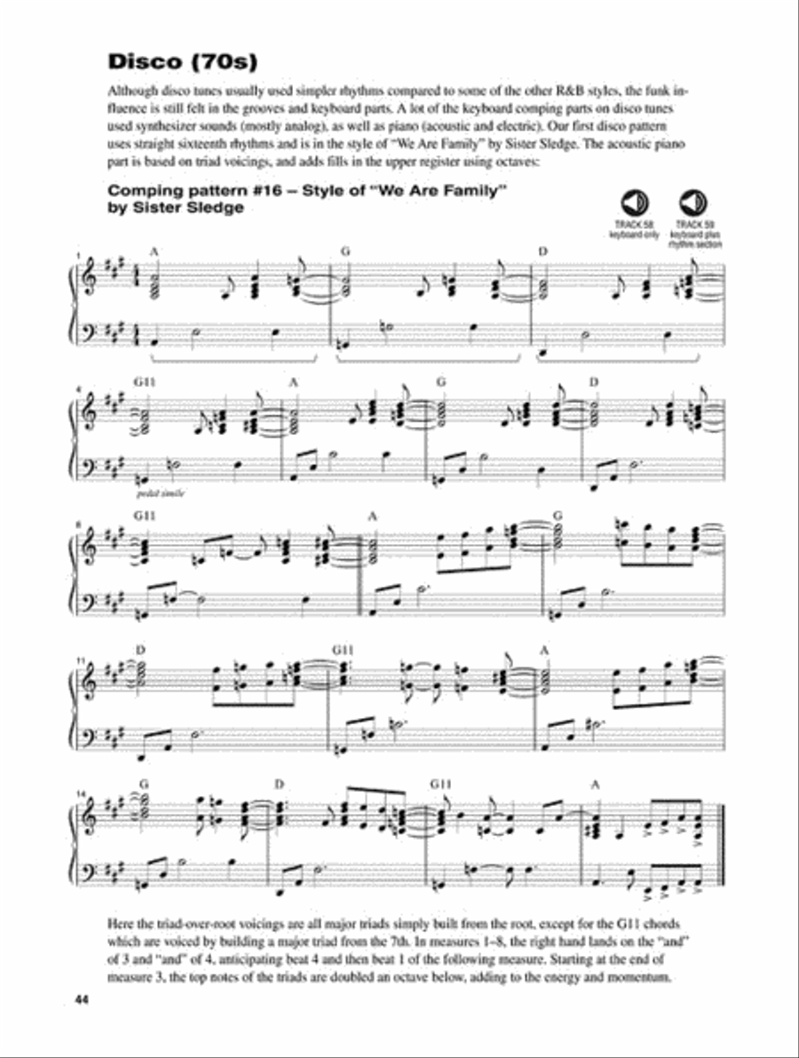R&B Keyboard – The Complete Guide with Audio! Piano Method scores gallery preview page 6
