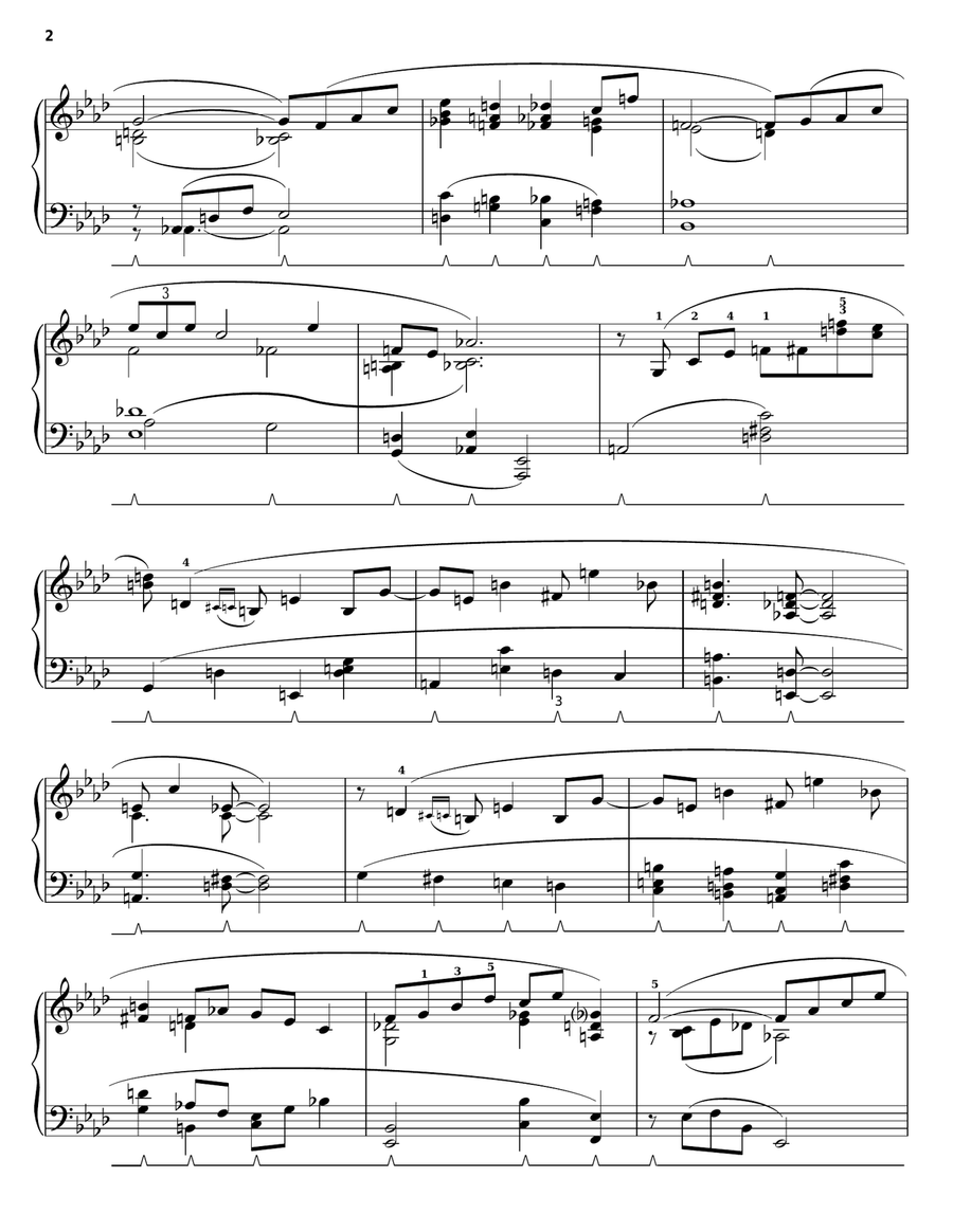 Sophisticated Lady Sophisticated Lady Piano Solo scores gallery preview page 2