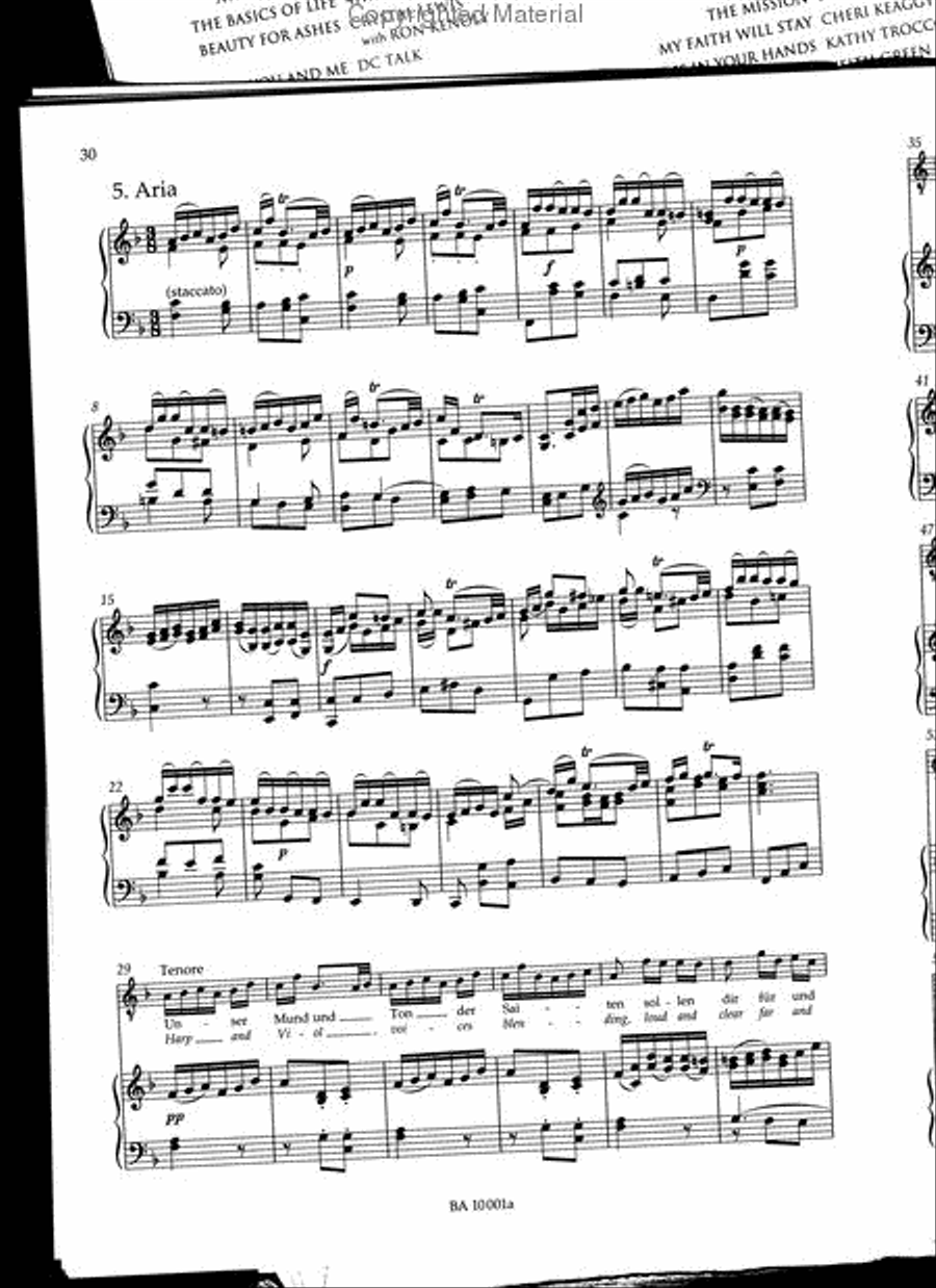 Wie schon leuchtet der Morgenstern BWV 1 4-Part scores gallery preview page 7