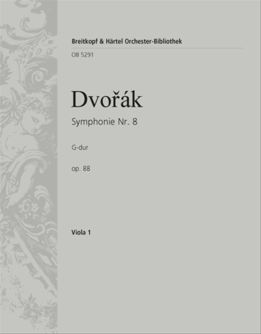 Book cover for Symphony No. 8 in G major Op. 88