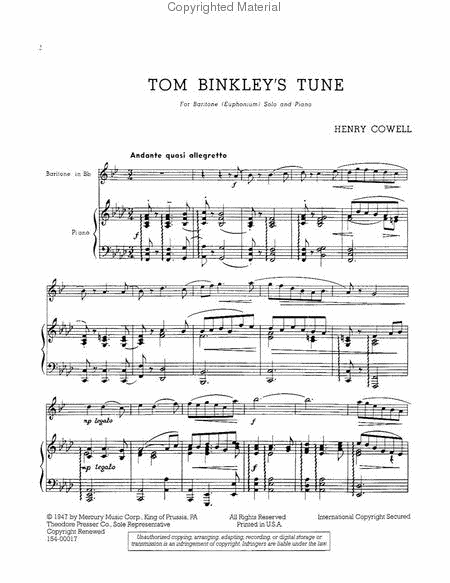 Tom Binkley's Tune