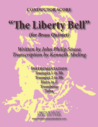 Book cover for March - The Liberty Bell (for Brass Quintet)