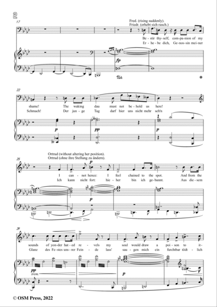 R. Wagner-Erhebe dich(Durch dich musst ich verlieren),in f minor,from Lohengrin,WWV 75 Voice scores gallery preview page 4