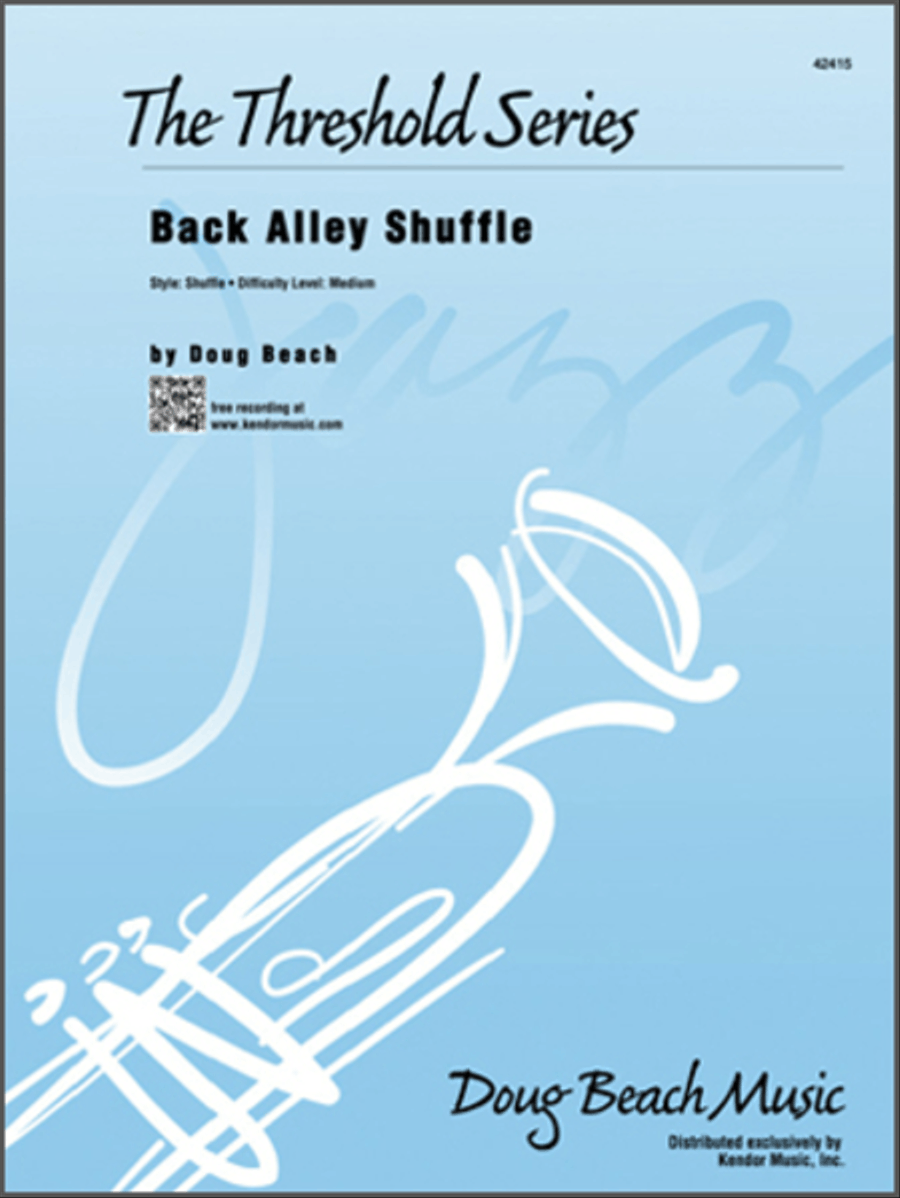 Back Alley Shuffle Jazz Ensemble scores gallery preview page 1