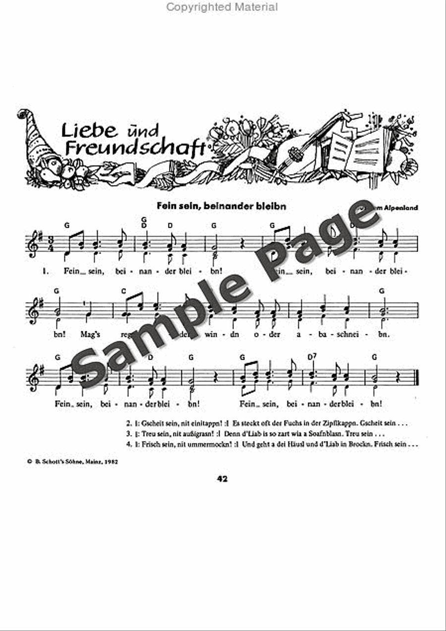 Es tonen die Lieder Recorder scores gallery preview page 43