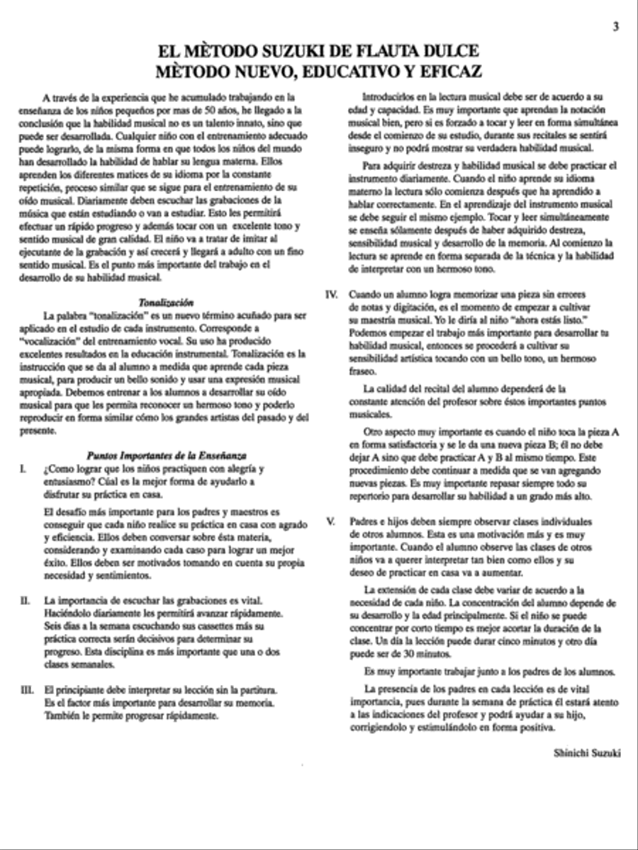 Suzuki Recorder School (Alto Recorder), Volume 3 Alto Recorder scores gallery preview page 12