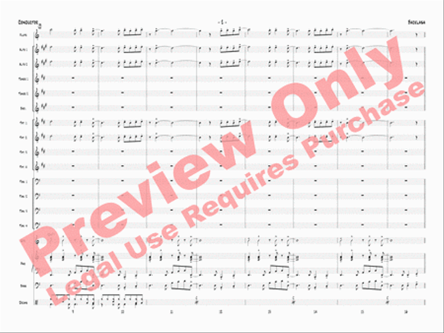 Backlash Jazz Ensemble scores gallery preview page 5