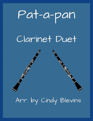 Pat-a-pan, for Clarinet Duet