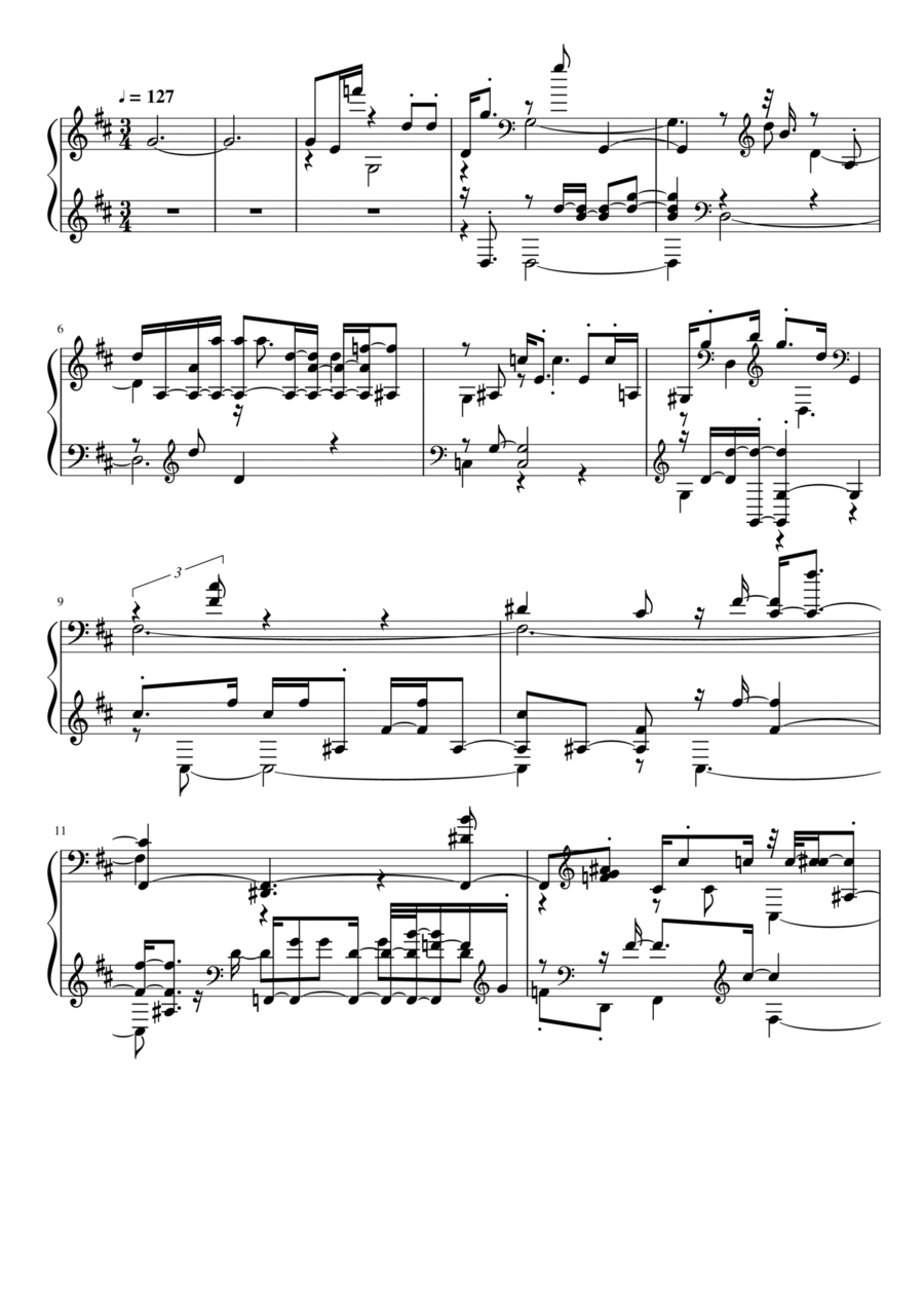 wind and birds wind and birds String Duet scores gallery preview page 1