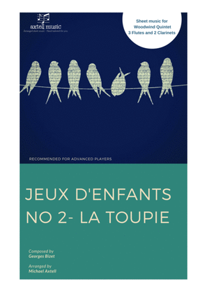 Book cover for Jeux d'enfants No 2: La Toupie - Georges Bizet