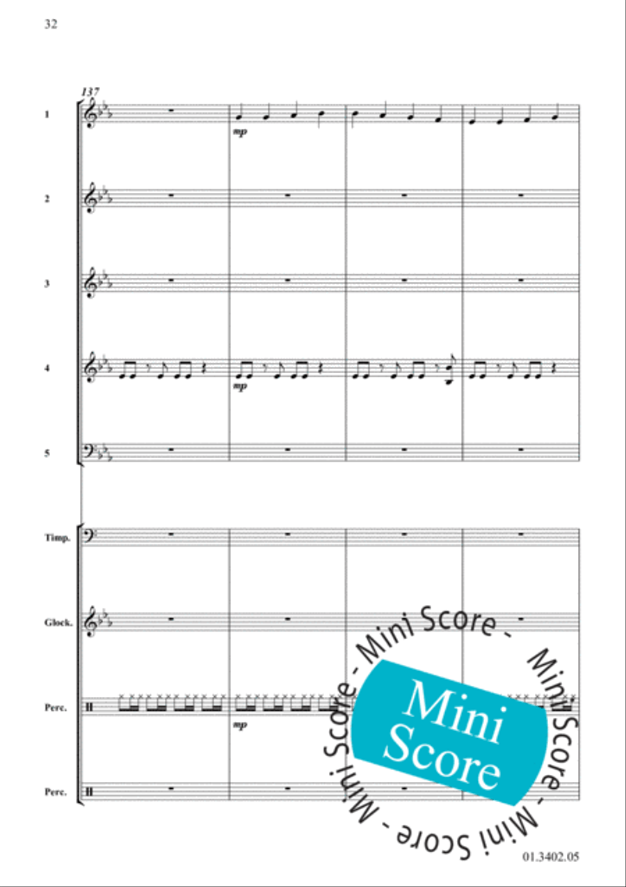 The Great Beethoven Bonanza Concert Band scores gallery preview page 36