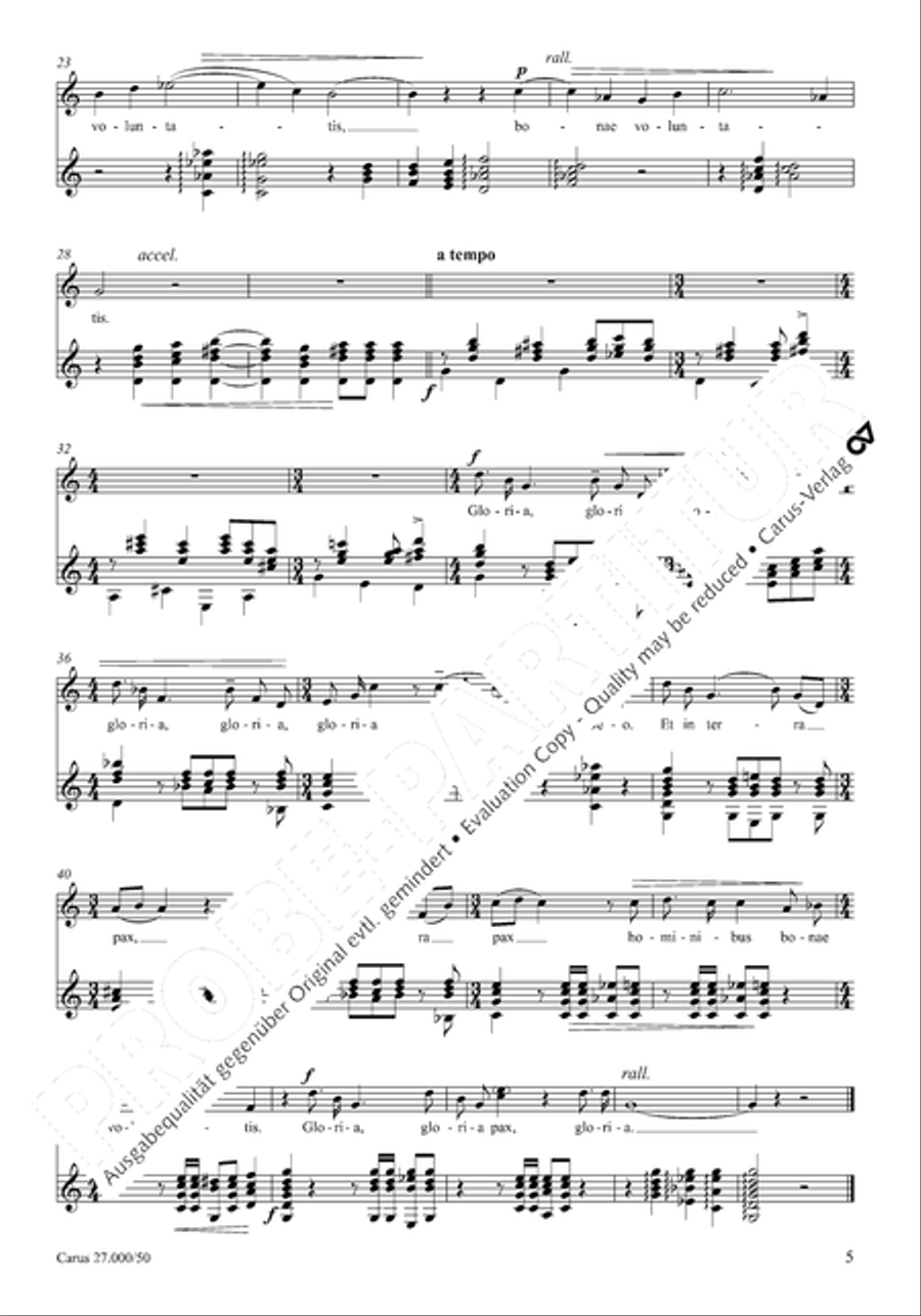 Messa di Gioia Choir scores gallery preview page 6
