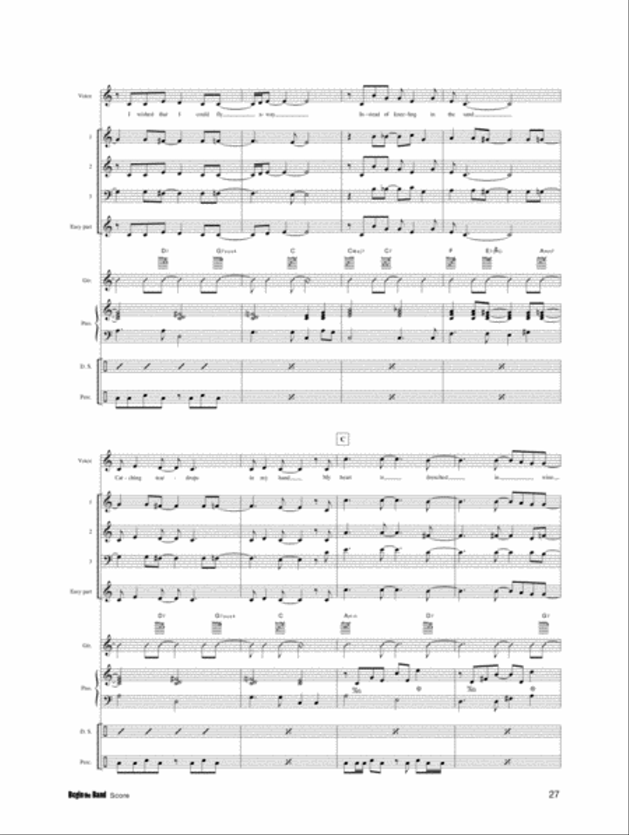 Begin the Band #2 Score scores gallery preview page 10