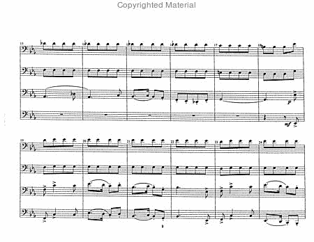 Intermezzo and March from Suite in Eb Major